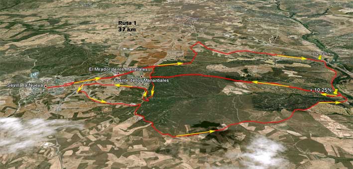 Ruta 1 37 km